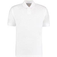 Kustom Kit Men's Regular Fit Workforce Pique Polo Shirt in White | Size: Large
