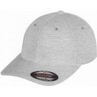 Yupoong Men's Flexfit Double Jersey Cap Pack of 2 in Grey | Size: S/M