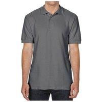 Gildan Men's Double Piqu Polo Shirt in Charcoal | Size: 3XL