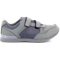 Dek Men's Drive Touch Fastening Trainer-Style Lawn Bowling Shoes in Grey | Size: 5