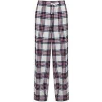 Skinni Fit Women's Skinnifit Tartan Lounge Pants in Off-White | Size: XL