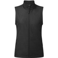 Premier Women's Windchecker Printable Gilet in Black | Size: XS