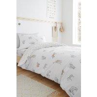 Bianca 'Zoo' Animals Cotton Duvet Set | Size: Junior