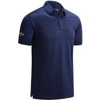 Callaway Men's Swing Tech Solid Colour Polo Shirt in Navy | Size: Medium