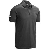 Callaway Men's Swing Tech Solid Colour Polo Shirt in Dark Grey | Size: XL