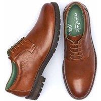 Moshulu 'Casella' Men's Leather Derby Shoes in Tan | Size: 9