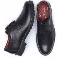 Moshulu 'Casella' Men's Leather Derby Shoes in Black | Size: 9