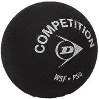 Dunlop Competition Squash Balls (Pack of 12) in Black