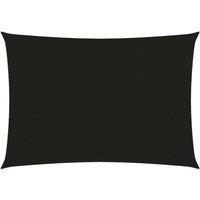 Berkfield Home Sunshade Sail 160 g/m Black 2.5x4 m HDPE