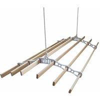 Monstershop Clothing Airer Ceiling Pulley - White - 1.5m