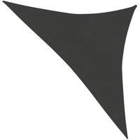 Berkfield Home Sunshade Sail 160 g/m Anthracite 3.5x3.5x4.9 m HDPE in Black