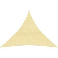 Berkfield Home Sunshade Sail 160 g/m Beige 3x3x3 m HDPE