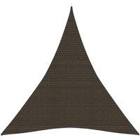 Berkfield Home Sunshade Sail 160 g/m Brown 4x5x5 m HDPE