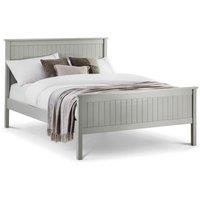 Ashfield New England Dove Grey Lacquer Bed Frame | Size: Single