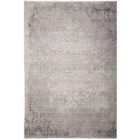 Kukoon Beige Distressed Abstract Rugs Non Slip & Washable in Mid Grey | Size: 60 cm x 240 cm