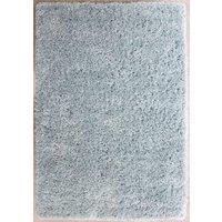 Kukoon Soft Fluffy Thick Pile Shaggy Area Rug, Living Room Bedroom Carpet Runner in Duck Egg Blue | Size: 160 cm x 230 cm