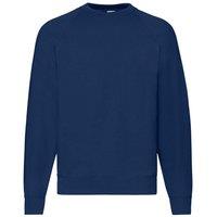 Fruit of the Loom Men's Classic 80 20 Raglan Sweatshirt in Navy | Size: Medium