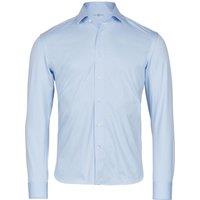 TEE JAYS Men's Stretch Long-Sleeved Active Shirt in Light Blue | Size: Small