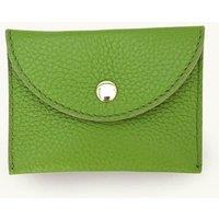 Apatchy London Women's Apatchy Leather Popper Purse in Lime