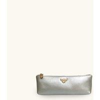 Apatchy London Women's Oyster Leather Case in Silver