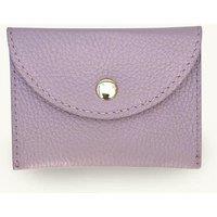 Apatchy London Women's Apatchy Leather Popper Purse in Lilac