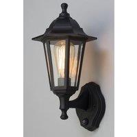 BHS Lighting Ferris Outdoor Wall Light with Sensor in Black