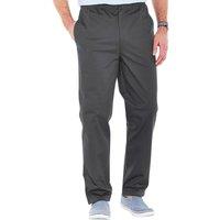 Chums Men's High-Rise Cotton Rugby Trousers in Charcoal | Size: 40S