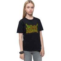 Billie Eilish Graffiti Logo T-Shirt in Black | Size: 12-13 Years