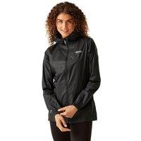 Regatta Women's 'Pack-It III' Waterproof Packaway Jacket in Black | Size: 16