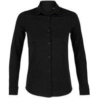 NEOBLU Women's Balthazar Jersey Long-Sleeved Shirt in Midnight | Size: Large
