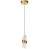 Lucide 'KLIGANDE' Non Dimmable Adjustable Indoor Stylish LED Pendant Light in Yellow