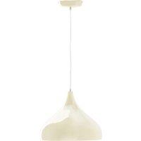 Orsina Gold-Toned Pendant Lamp With Fluid Silhouette, Luxrious Ceiling Light, Warm Metallic Finish Hanging Light in Gold