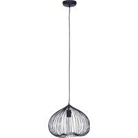 Orsina Contemporary Black Finish Pendant Light, Effortlessly Maintained Down Light Wall, Versatile Ceiling Light