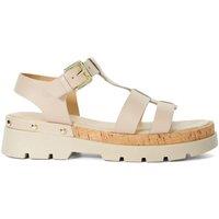 Dune London Women's 'Laplin' Leather Sandals in Light Pink | Size: 8