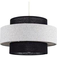 ValueLights Weaver Grey Ceiling Pendant Shade