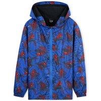 Marvel Boy's Spiderman Hooded Raincoat | Size: 9-10 Years