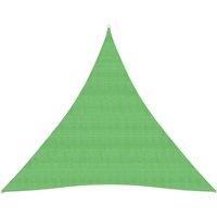 Sunshade Sail 160 g/m Light Green 4x4x4 m HDPE