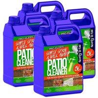ProKleen Ready to Use Simply Spray Patio, Fencing & Decking Cleaner 4 x 5L in Clear