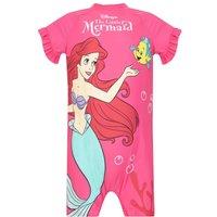 Disney Girl's The Little Mermaid Swimsuit in Pink | Size: 2-3 Years