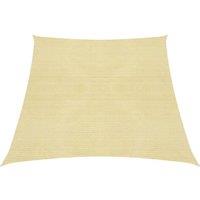 Sunshade Sail 160 g/m Beige 3/4x2 m HDPE