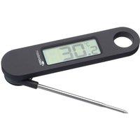 MasterClass Folding Digital Thermometer, -45 to 200deg C, Blister Packed in Black