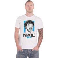 Jack Harlow Nail Tech Logo T-Shirt in White | Size: 2XL