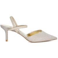 Dune London Women's Wide Fit 'Classical' Strappy Heels in Blue | Size: 3