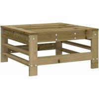 Garden Footstool Impregnated Wood Pine