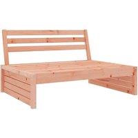 Garden Middle Sofa 120x80 cm Solid Wood Douglas