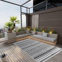 Berkfield Home Outdoor Rug Black 160x230 cm PP