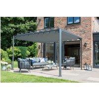 Norfolk Leisure Lifestyle 3x3m Pandora Leaf Gazebo in Grey