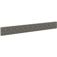 Gabion Wall with Covers Galvanised Steel 900x30x100 cm