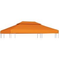 Gazebo Cover Canopy Replacement 310 g / m Orange 3 x 4 m