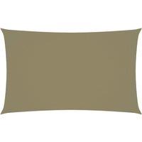 Sunshade Sail Oxford Fabric Rectangular 3x6 m Beige